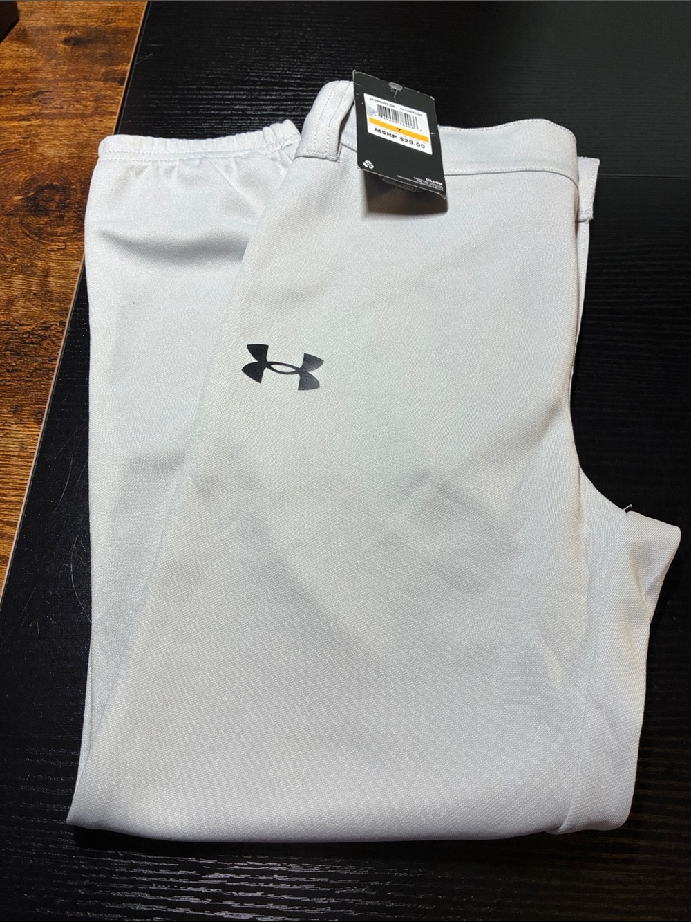 Under Armour Men's Light Gray Athletic Pants
